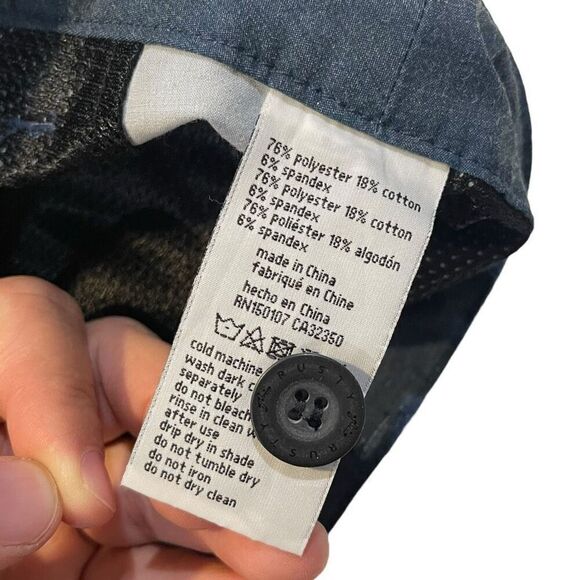 Rusty Red, White &‎ Blue Striped Surfing Board Shorts - Size 34 - Picture 7 of 8